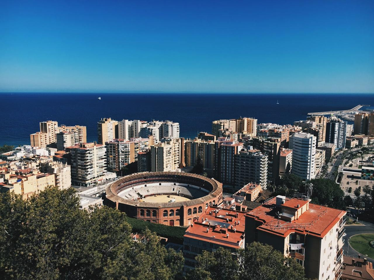 Málaga — vista vertical