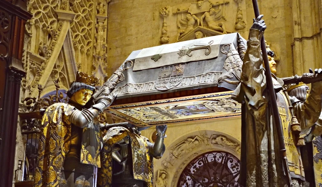 Tumba de Cristóbal Colón, Catedral de Sevilla